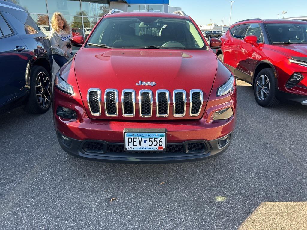 used 2017 Jeep Cherokee car, priced at $16,489