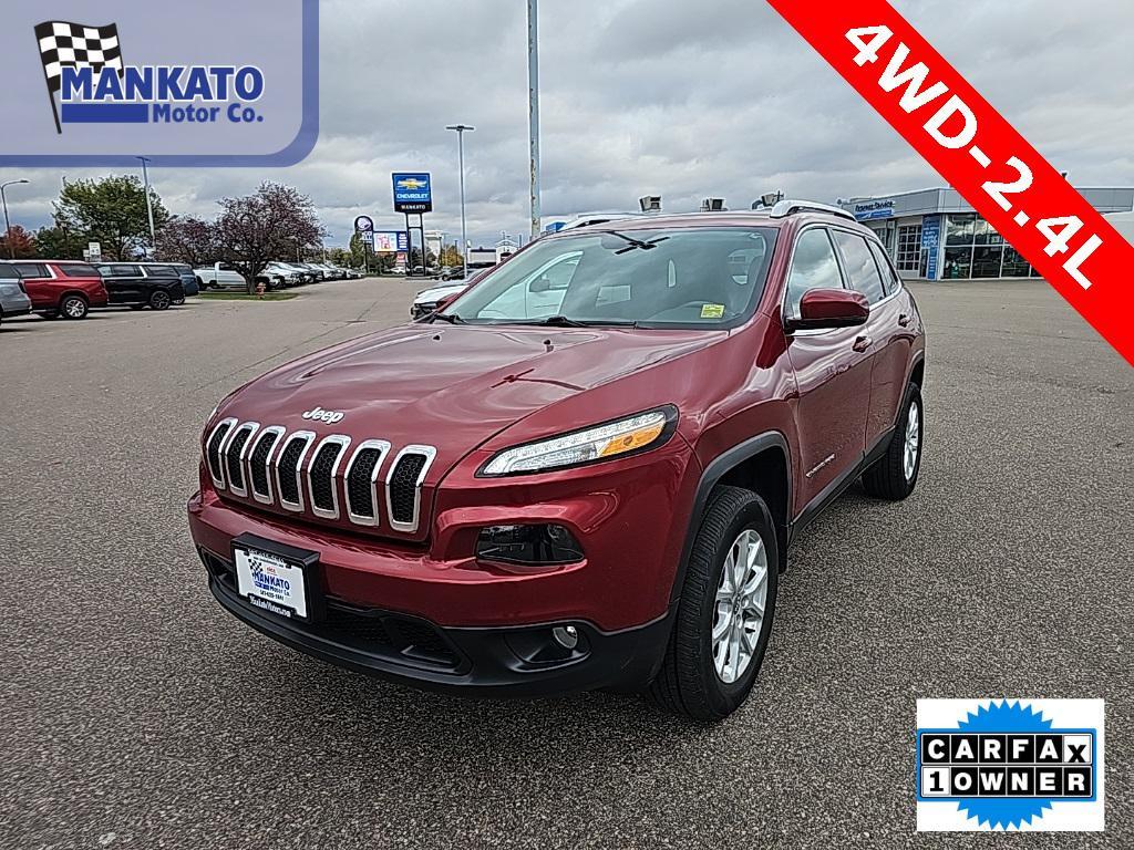 used 2017 Jeep Cherokee car, priced at $15,999
