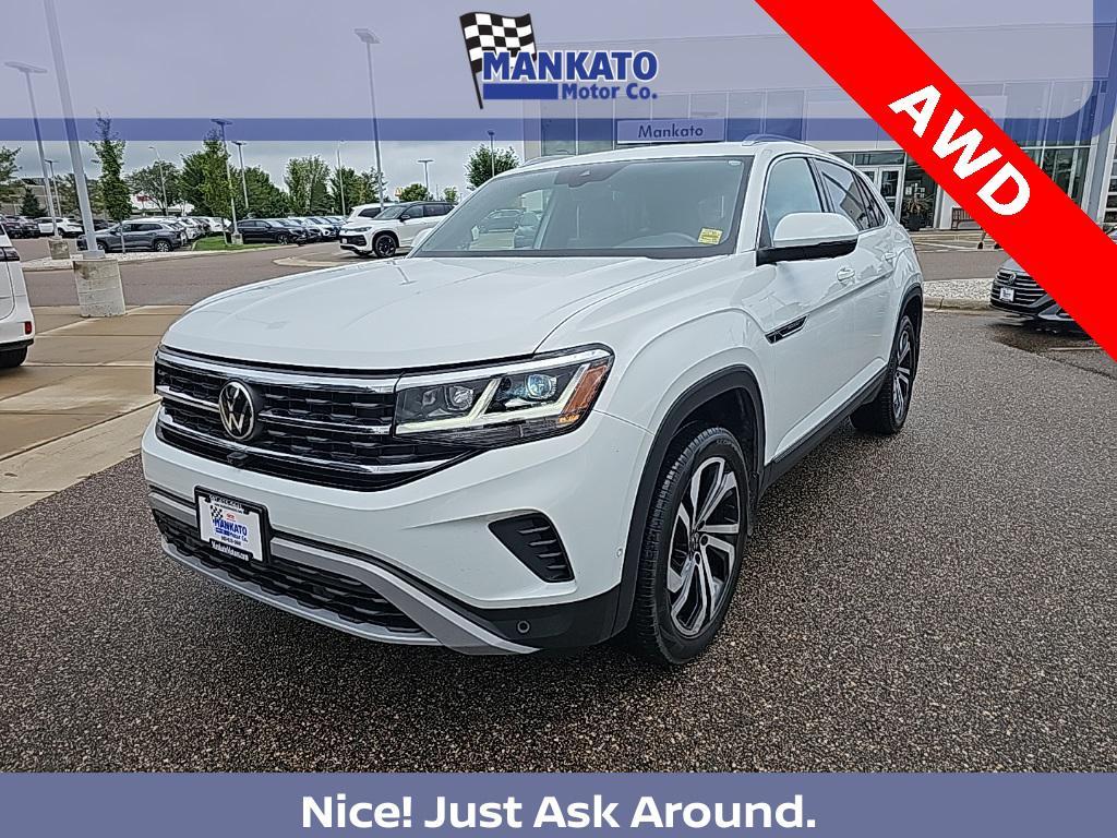 used 2021 Volkswagen Atlas Cross Sport car, priced at $27,999