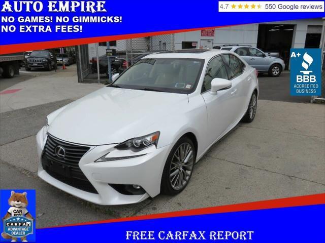 used 2015 Lexus IS 250 car, priced at $19,999