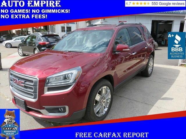 used 2017 GMC Acadia Limited car, priced at $12,999