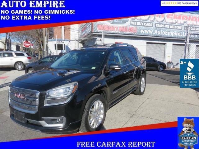 used 2016 GMC Acadia car, priced at $9,598