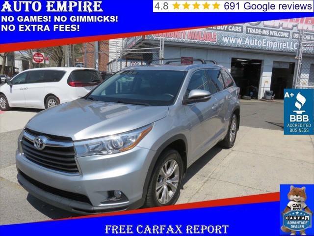 used 2015 Toyota Highlander car, priced at $16,298