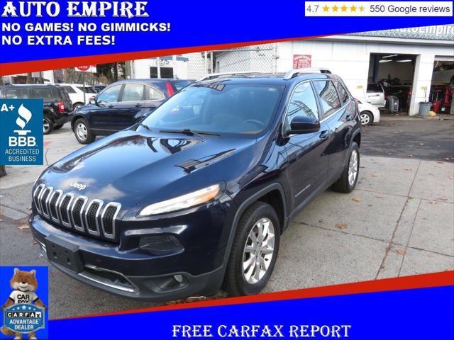 used 2015 Jeep Cherokee car, priced at $12,998