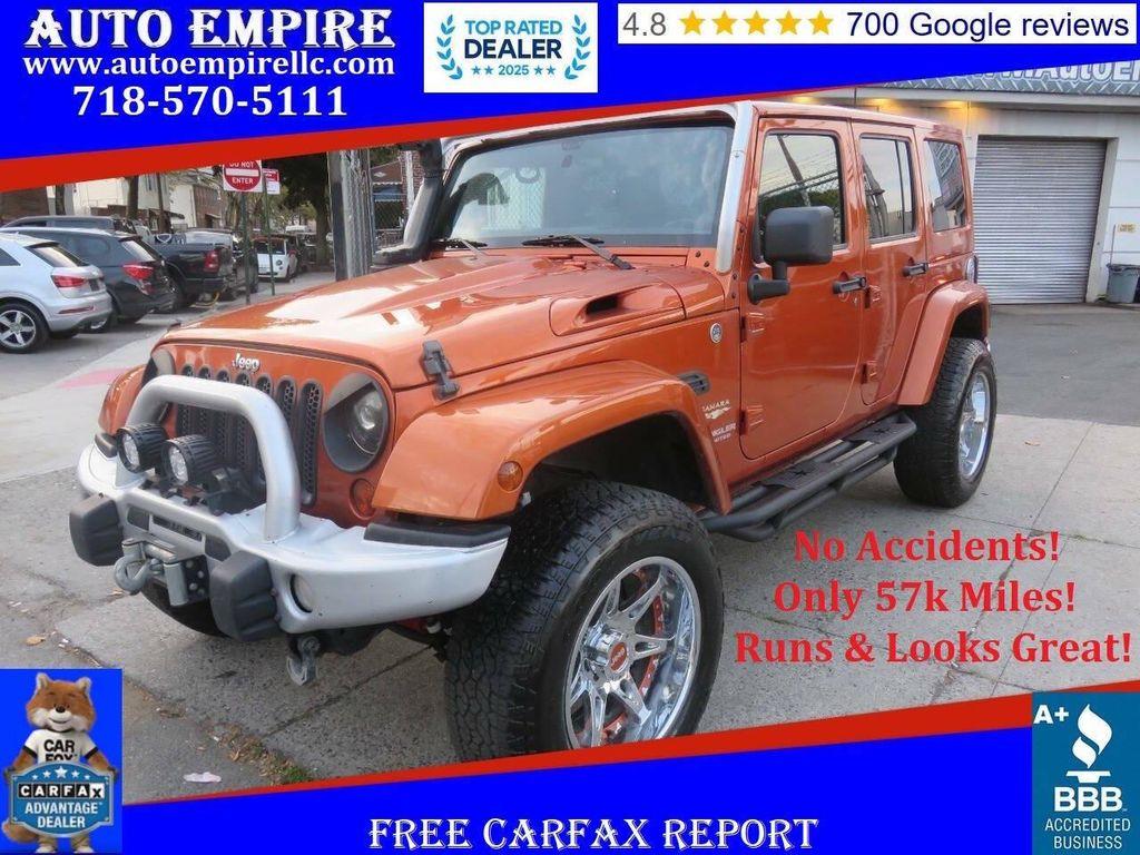 used 2011 Jeep Wrangler Unlimited car, priced at $17,995