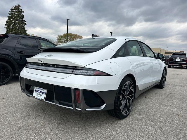 new 2025 Hyundai IONIQ 6 car, priced at $45,000