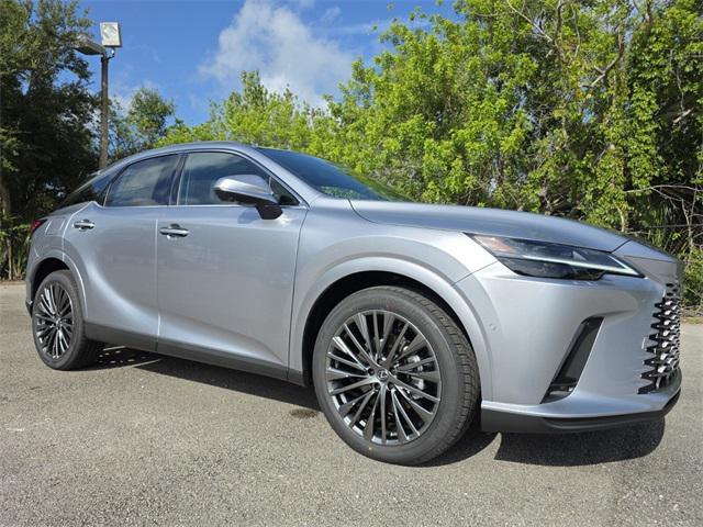 new 2025 Lexus RX 450h+ car, priced at $77,244