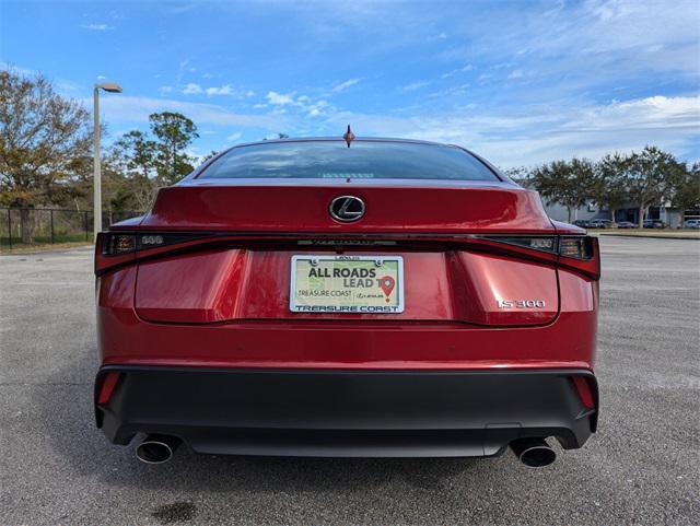 new 2025 Lexus IS 300 car, priced at $44,703