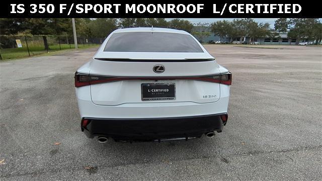 used 2024 Lexus IS 350 car, priced at $44,999