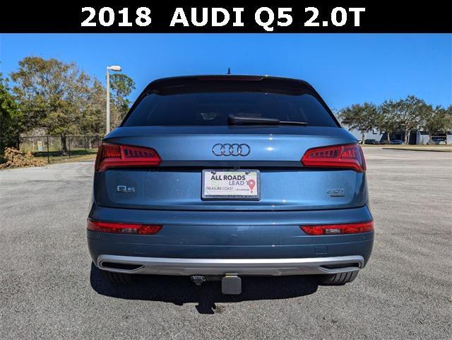 used 2018 Audi Q5 car, priced at $23,989