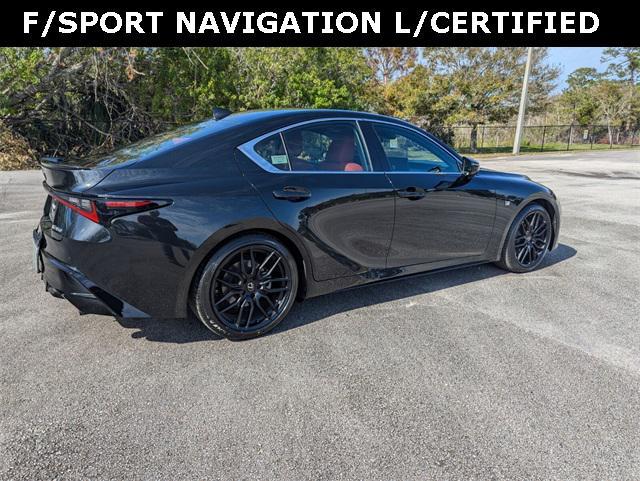 used 2023 Lexus IS 350 car, priced at $46,997