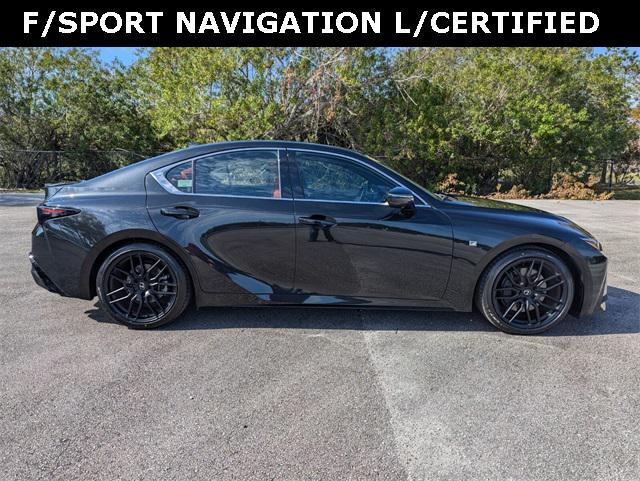 used 2023 Lexus IS 350 car, priced at $46,997