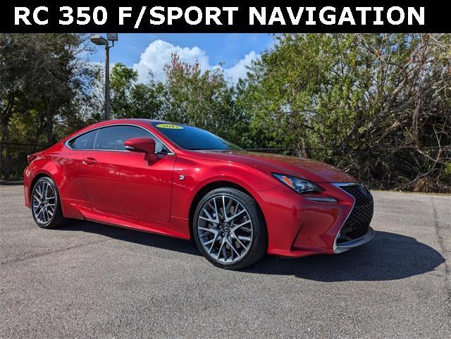 used 2017 Lexus RC 350 car, priced at $28,359