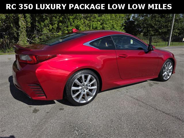used 2015 Lexus RC 350 car, priced at $28,297