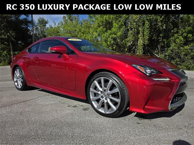 used 2015 Lexus RC 350 car, priced at $28,297