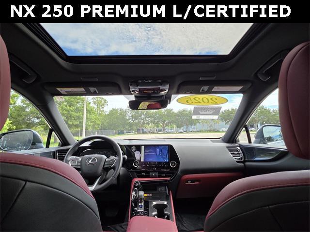 used 2025 Lexus NX 250 car, priced at $42,676