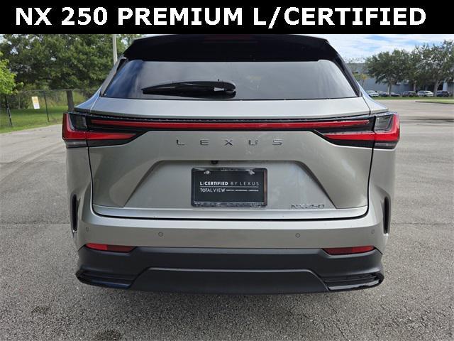 used 2025 Lexus NX 250 car, priced at $42,676