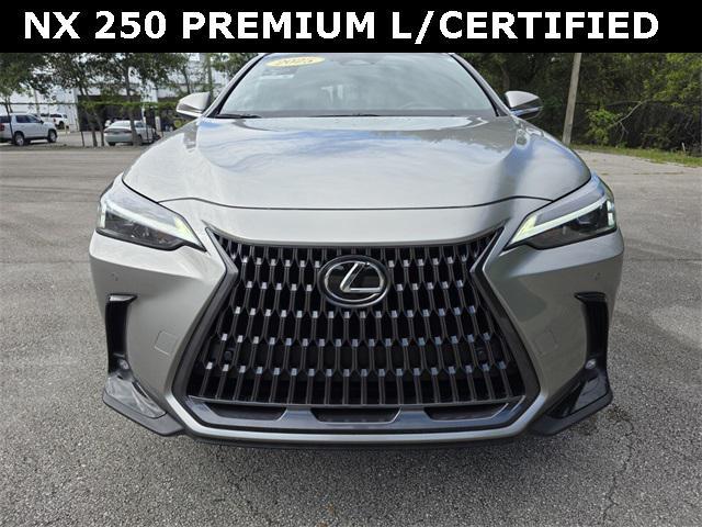 used 2025 Lexus NX 250 car, priced at $42,676