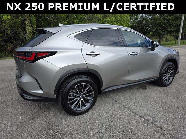 used 2025 Lexus NX 250 car, priced at $42,676