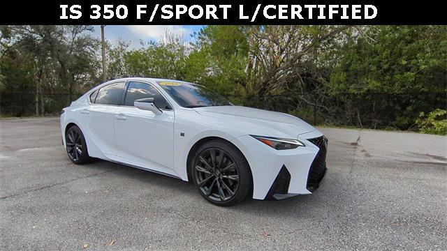 used 2024 Lexus IS 350 car, priced at $46,432