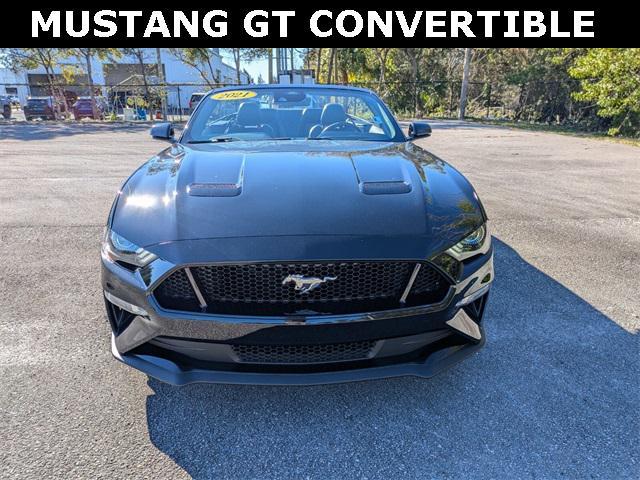 used 2021 Ford Mustang car, priced at $34,996