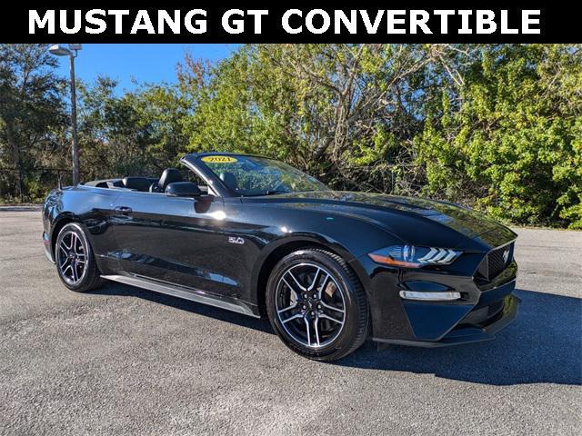 used 2021 Ford Mustang car, priced at $34,996