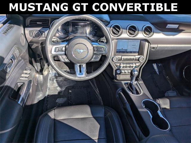 used 2021 Ford Mustang car, priced at $34,996