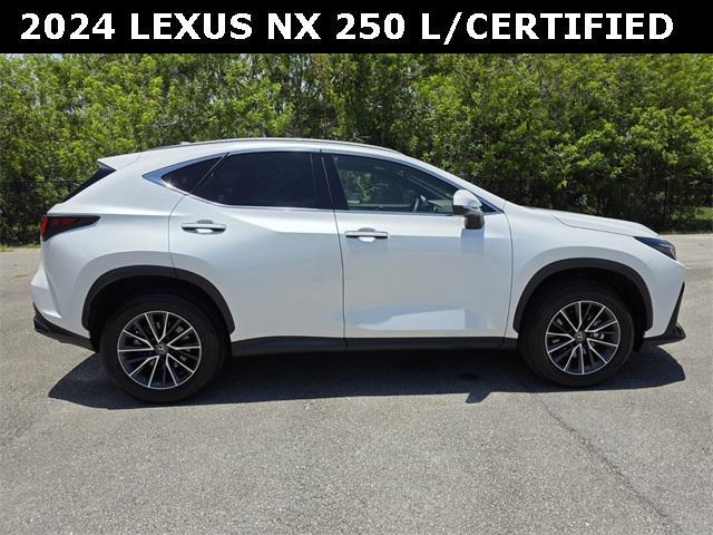 used 2024 Lexus NX 250 car, priced at $43,996