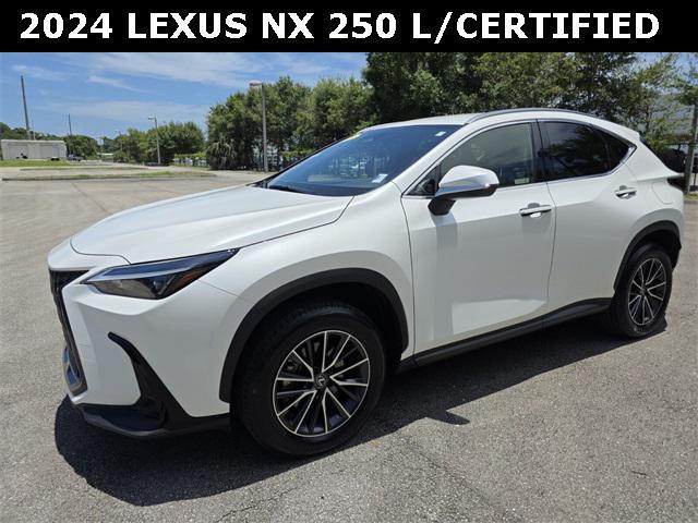used 2024 Lexus NX 250 car, priced at $43,996
