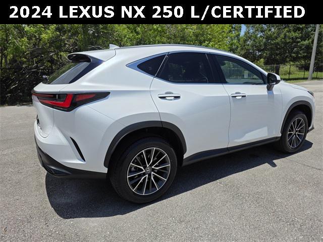 used 2024 Lexus NX 250 car, priced at $43,996