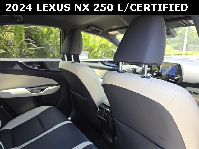 used 2024 Lexus NX 250 car, priced at $43,996