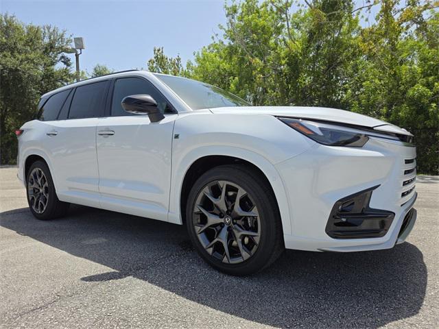 new 2025 Lexus TX 500h car, priced at $74,570
