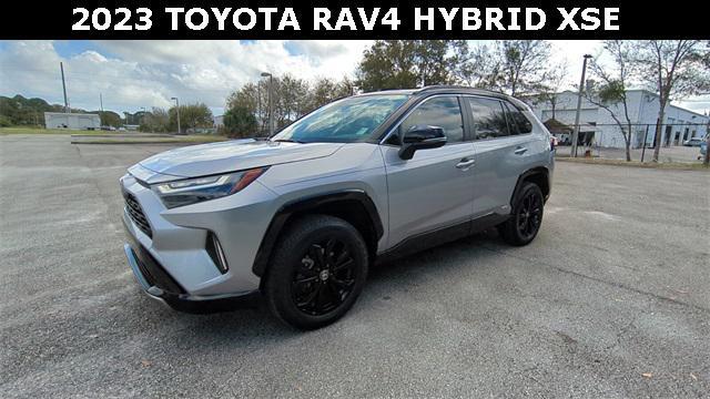 used 2023 Toyota RAV4 Hybrid car, priced at $35,321