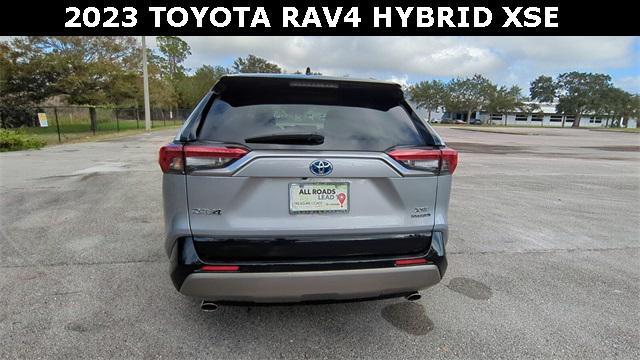 used 2023 Toyota RAV4 Hybrid car, priced at $35,321