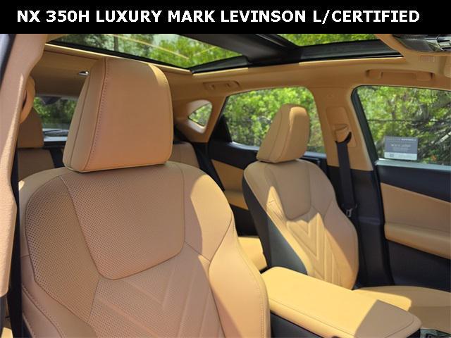 used 2025 Lexus NX 350h car, priced at $54,987