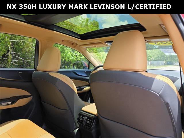 used 2025 Lexus NX 350h car, priced at $54,987