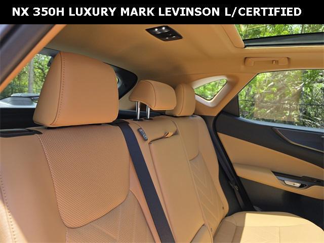 used 2025 Lexus NX 350h car, priced at $54,987