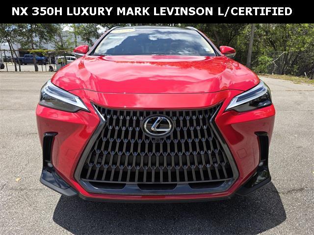 used 2025 Lexus NX 350h car, priced at $54,987