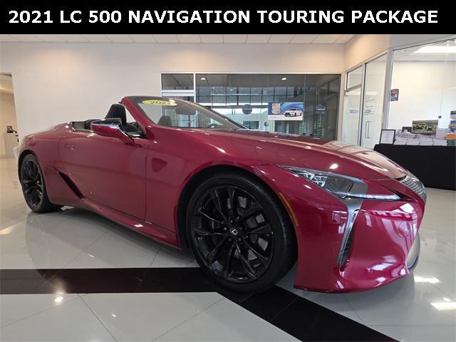 used 2021 Lexus LC 500 car, priced at $74,388