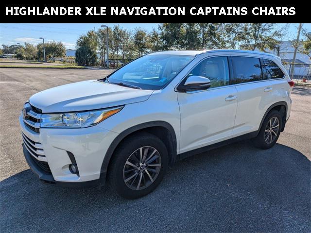 used 2019 Toyota Highlander car, priced at $27,617