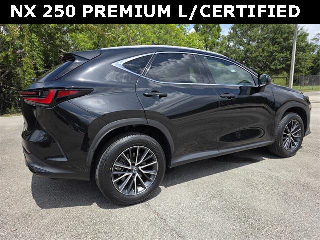 used 2023 Lexus NX 250 car, priced at $37,484