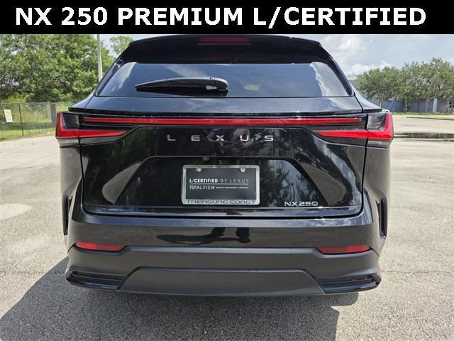 used 2023 Lexus NX 250 car, priced at $37,484