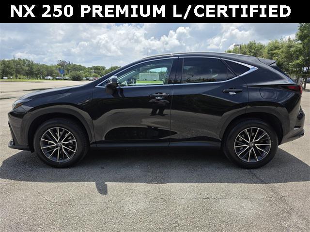 used 2023 Lexus NX 250 car, priced at $37,484