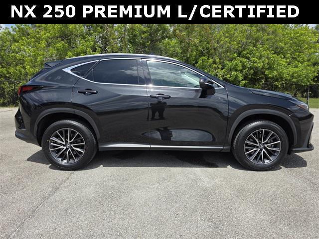 used 2023 Lexus NX 250 car, priced at $37,484