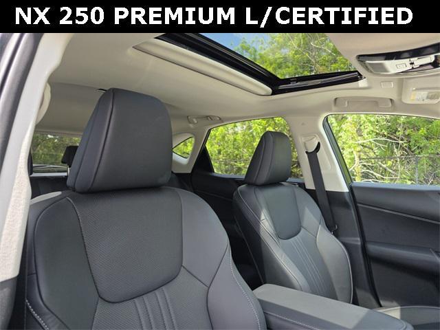 used 2023 Lexus NX 250 car, priced at $37,484