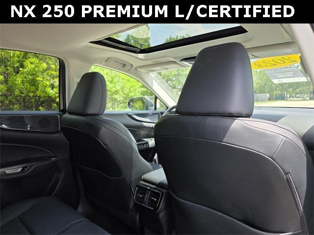 used 2023 Lexus NX 250 car, priced at $37,484
