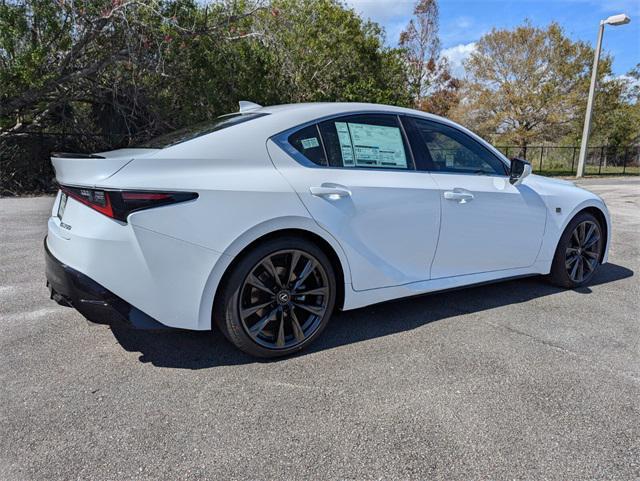 new 2025 Lexus IS 350 car, priced at $46,588