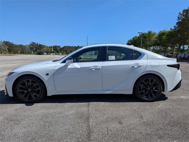 new 2025 Lexus IS 350 car, priced at $46,588