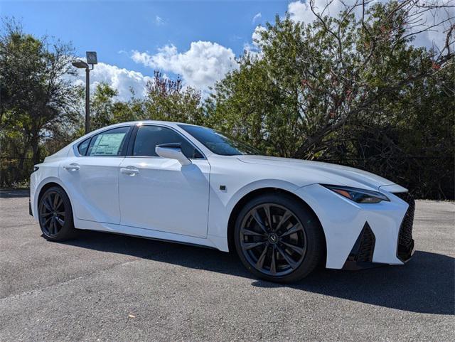 new 2025 Lexus IS 350 car, priced at $46,588