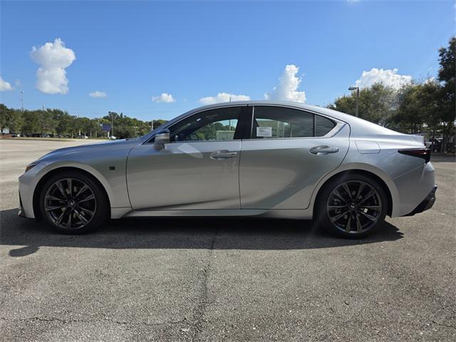 new 2025 Lexus IS 350 car, priced at $47,058